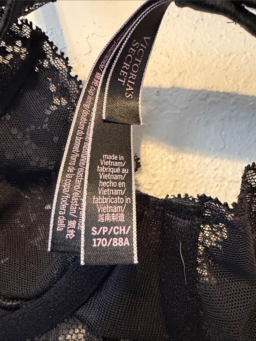 Victoria's Secret Black Lace-Trim Chemise - Picture 6 of 6